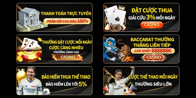 Chương trình thắng Baccarat liên tiếp nhận quà tặng cực lớn